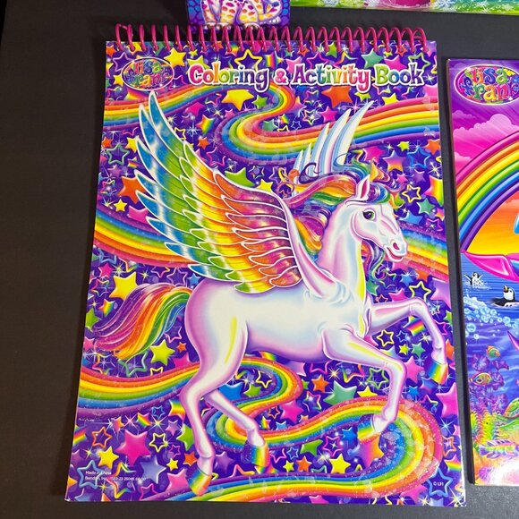 Lisa Frank Tikanni 2020 TriFold Art Case w/ Puzzles, Sticker Pad & Activity Lot - Picture 4 of 11